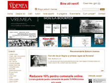 Tablet Screenshot of edituravremea.ro